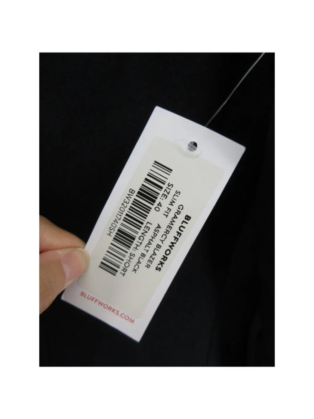 Bluffworks Sport Coat 40 Short Gramercy Blazer Performance Slim Travel